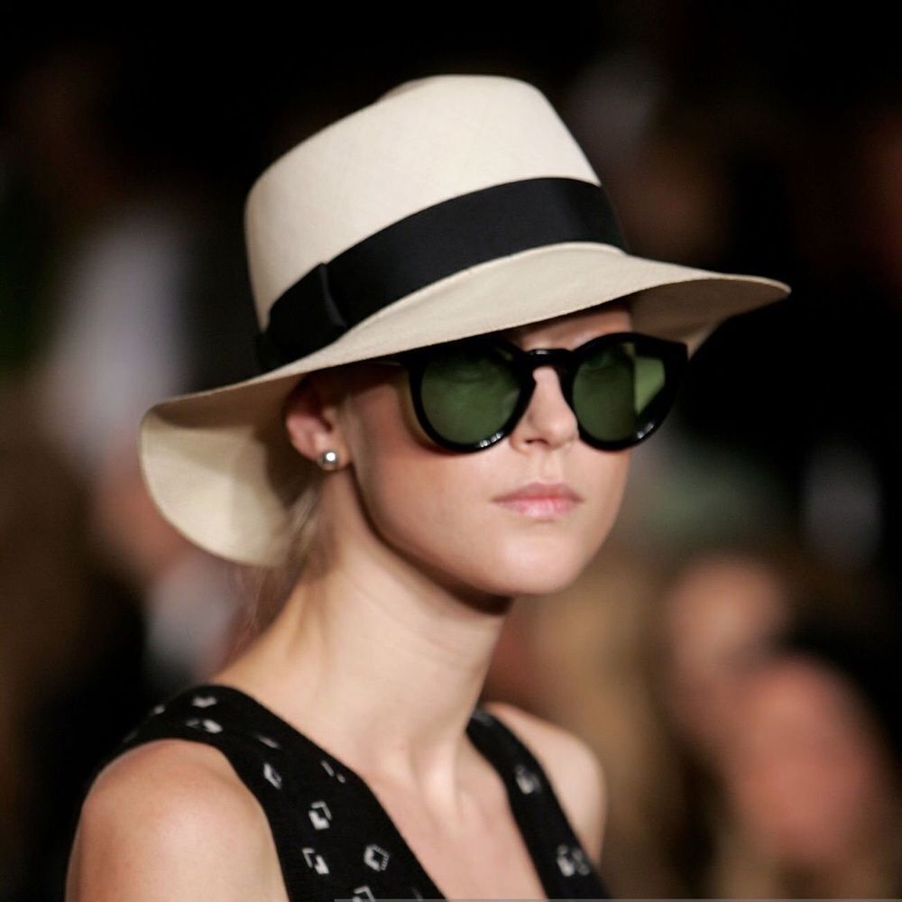 Ralph Lauren Spring *07 Black & Cream Cashmere Blend 3D Cube V-Neck Sweater Vest - Picture 4 of 17